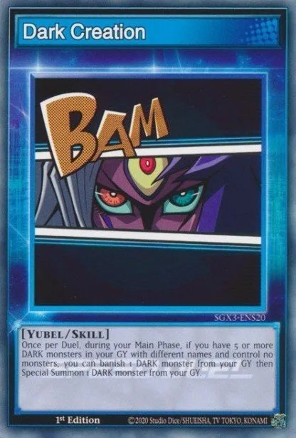 Dark Creation trading card