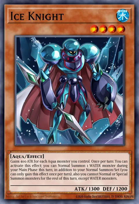Ice Knight trading card