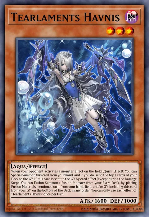 Tearlaments Havnis trading card