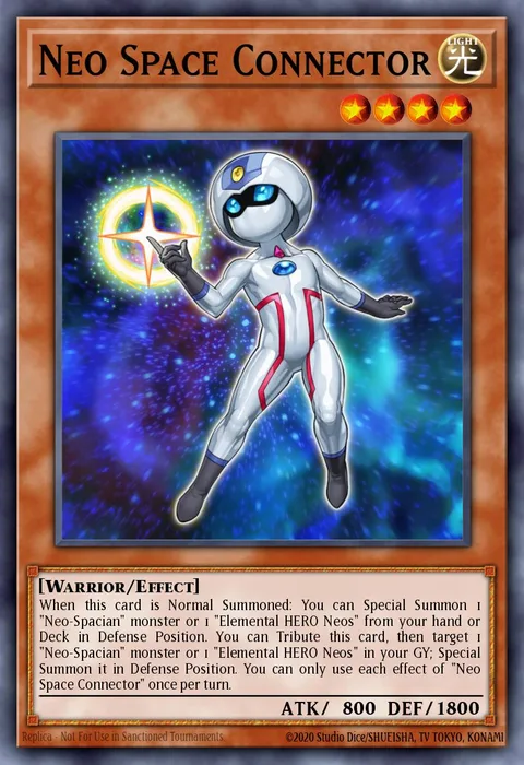 Neo Space Connector trading card