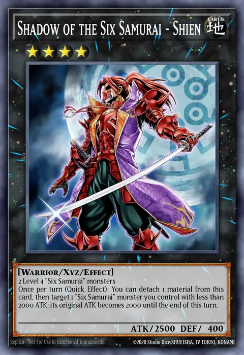 Shadow of the Six Samurai - Shien trading card
