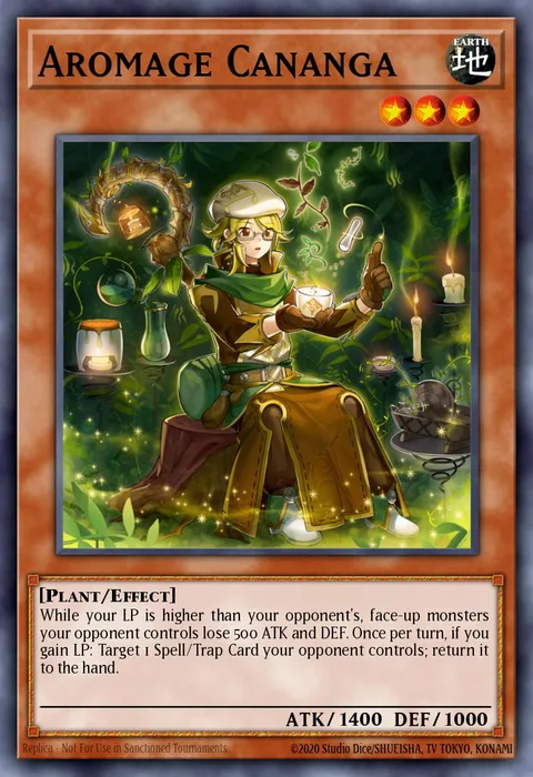Aromage Cananga trading card