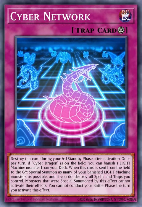Cyber Network trading card