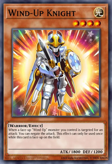 Wind-Up Knight trading card