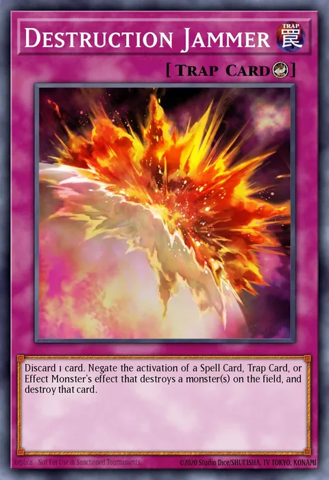 Destruction Jammer trading card