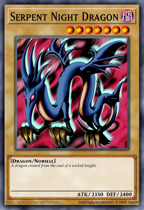 Serpent Night Dragon trading card