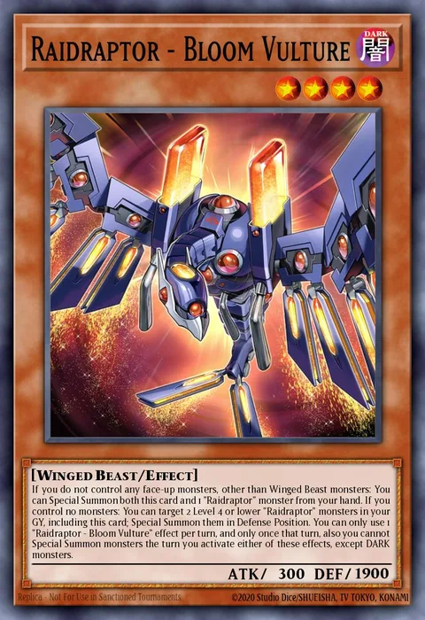 Raidraptor - Bloom Vulture trading card
