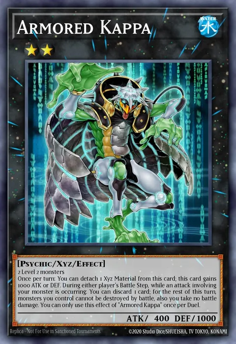 Armored Kappa trading card