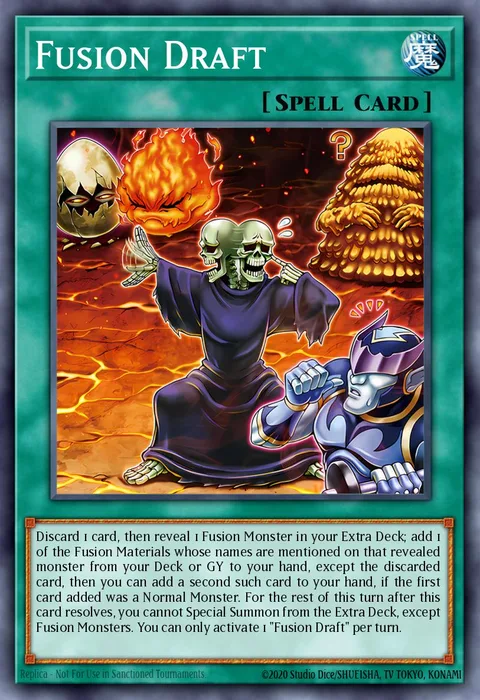 Fusion Draft trading card