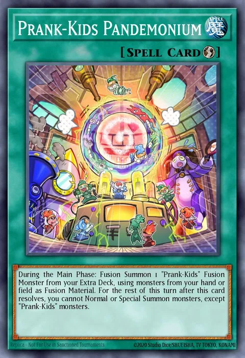 Prank-Kids Pandemonium trading card