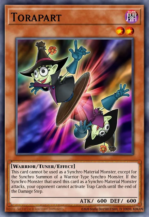 Torapart trading card