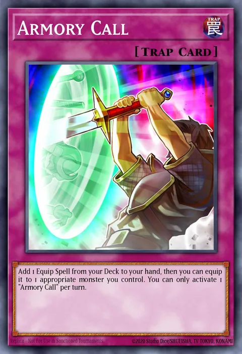 Armory Call trading card