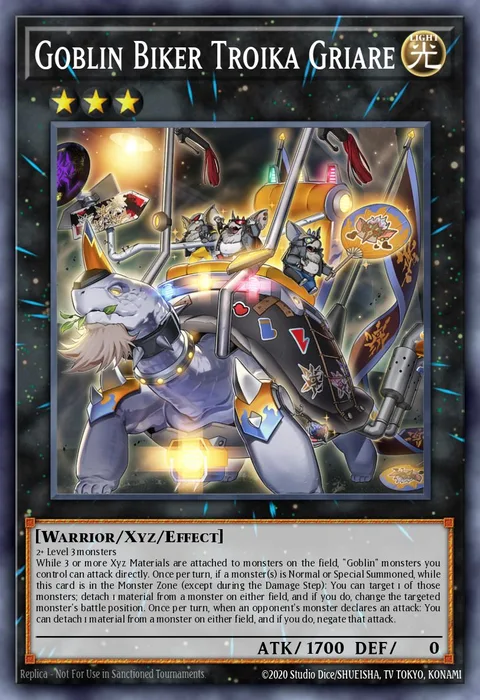 Goblin Biker Troika Griare trading card