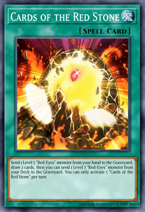 Cards of the Red Stone trading card