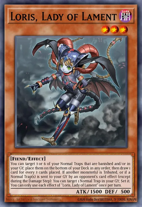 Loris, Lady of Lament trading card