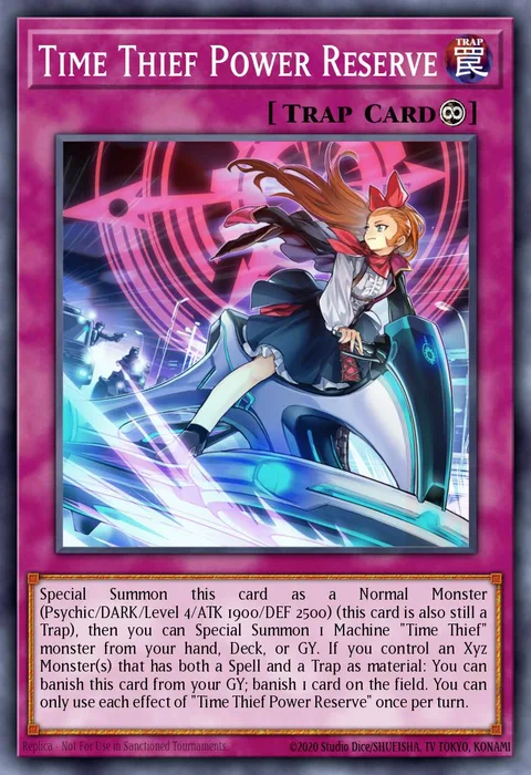 Time Thief Power Reserve trading card