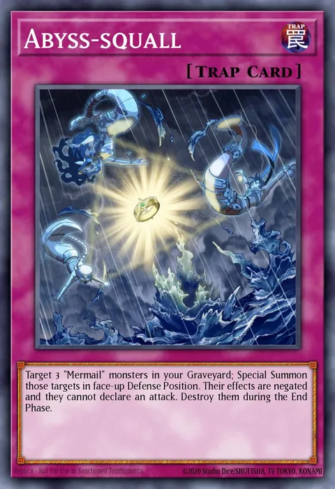 Abyss-squall trading card