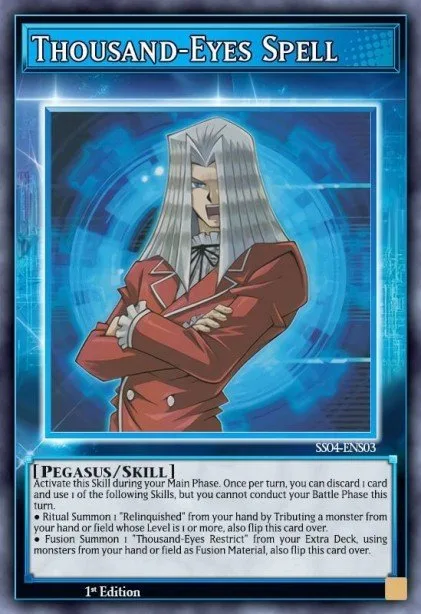 Thousand-Eyes Spell trading card