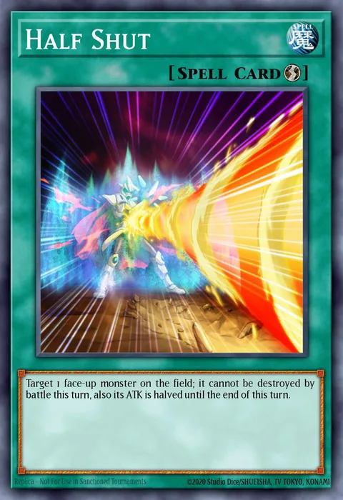 Half Shut trading card