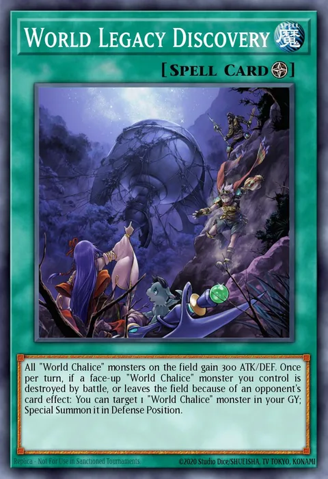 World Legacy Discovery trading card