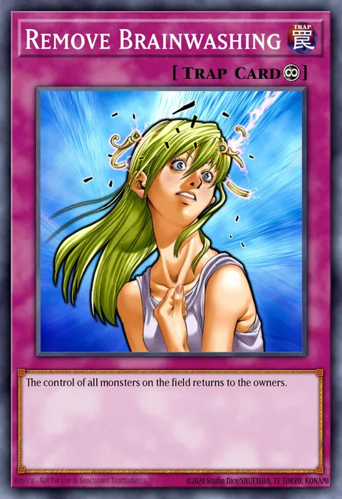 Remove Brainwashing trading card