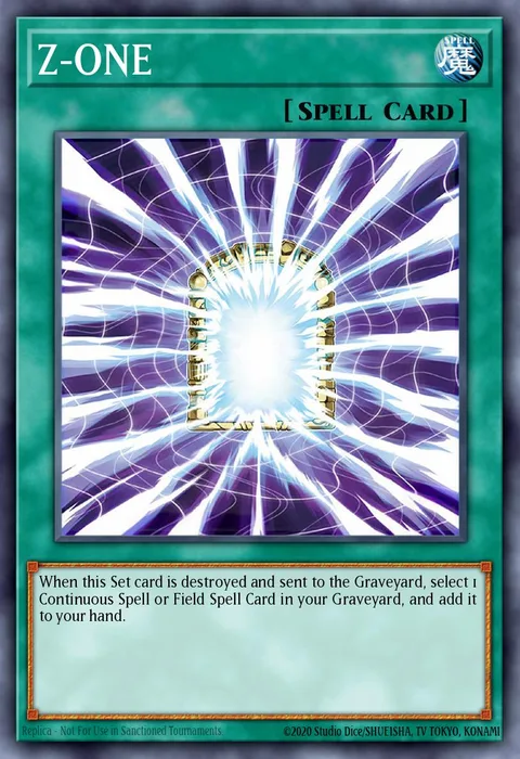 Z-ONE trading card
