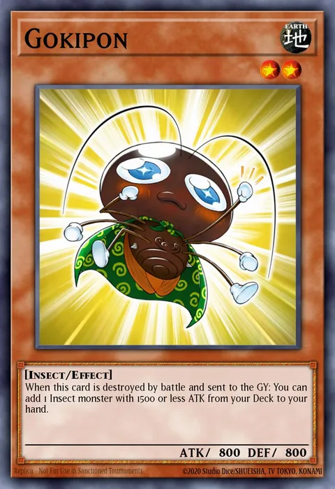 Gokipon trading card