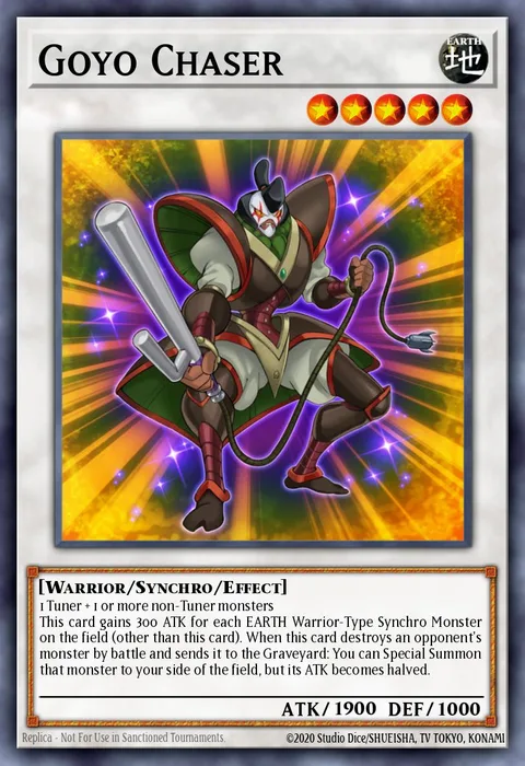 Goyo Chaser trading card