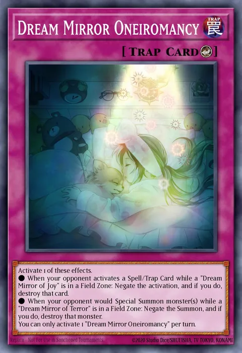 Dream Mirror Oneiromancy trading card