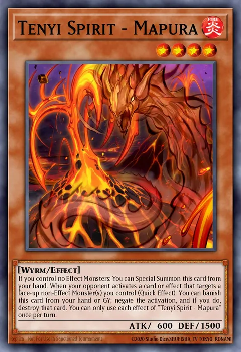 Tenyi Spirit - Mapura trading card