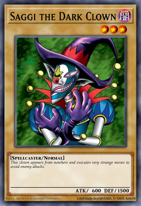 Saggi the Dark Clown trading card