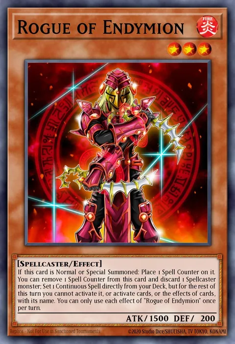 Rogue of Endymion trading card