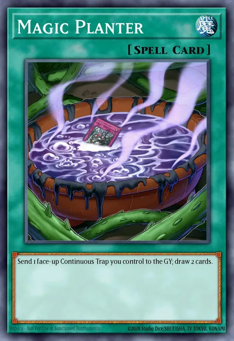 Magic Planter trading card