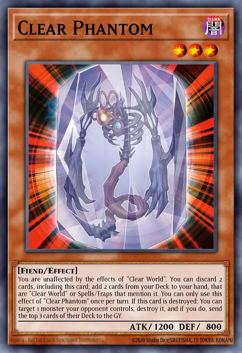 Clear Phantom trading card