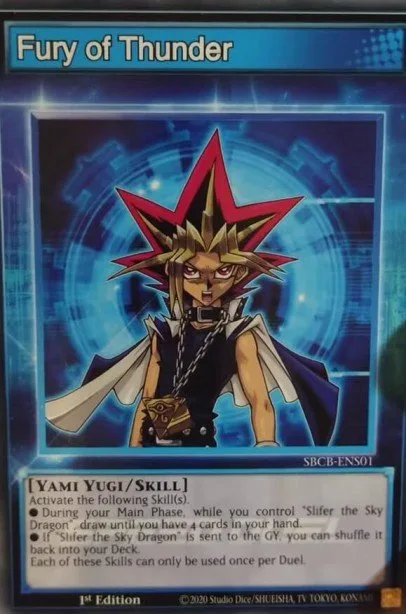 Fury of Thunder trading card