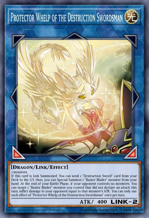 Protector Whelp of the Destruction Swordsman trading card