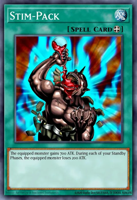 Stim-Pack trading card
