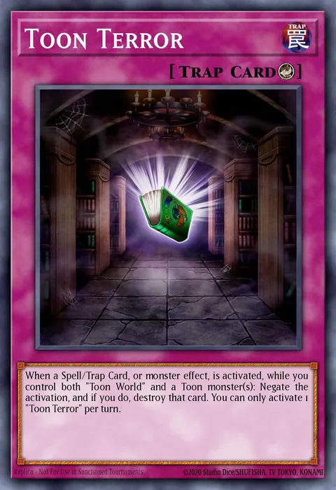 Toon Terror trading card