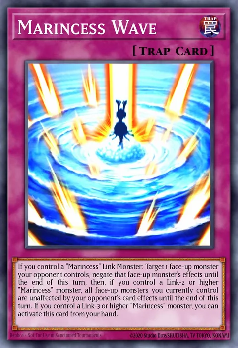 Marincess Wave trading card