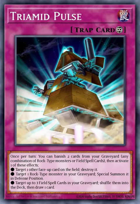 Triamid Pulse trading card