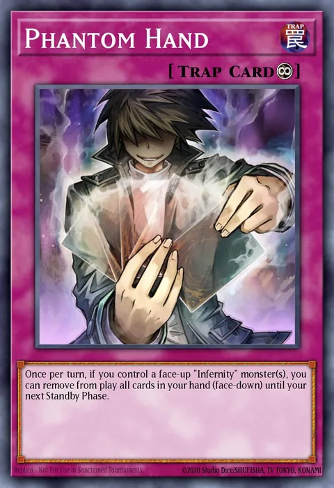 Phantom Hand trading card