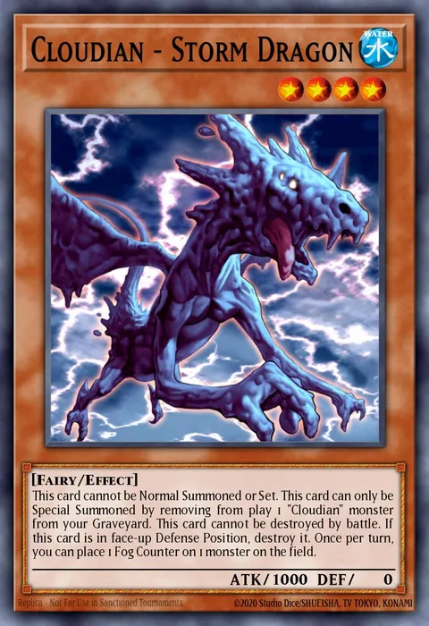 Cloudian - Storm Dragon trading card