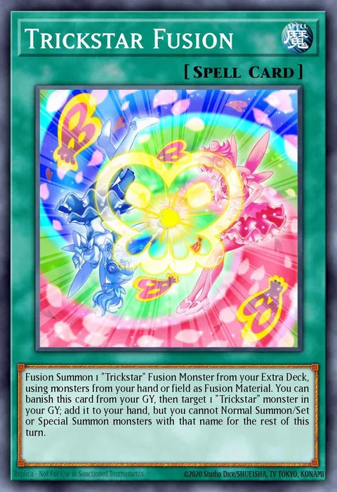 Trickstar Fusion trading card