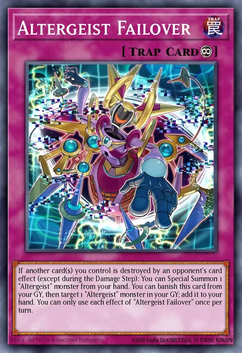 Altergeist Failover trading card