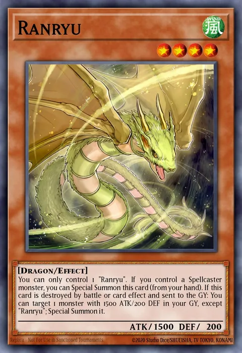 Ranryu trading card