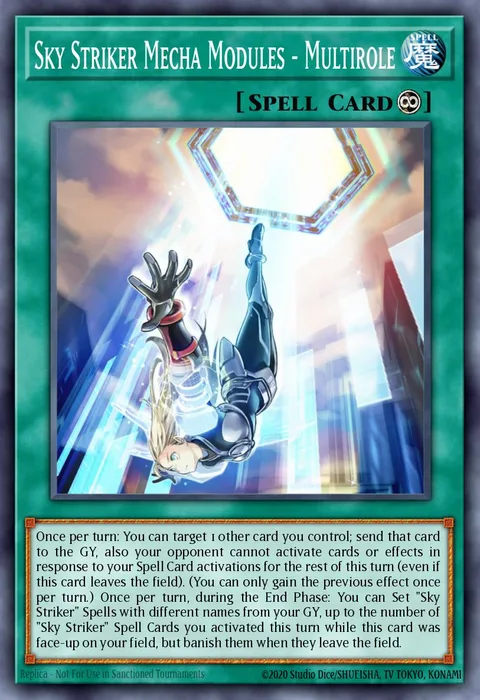 Sky Striker Mecha Modules - Multirole trading card