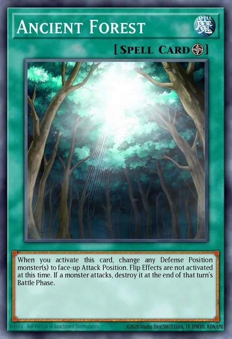 Ancient Forest trading card