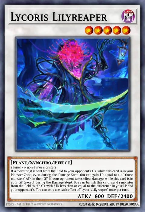 Lycoris Lilyreaper trading card
