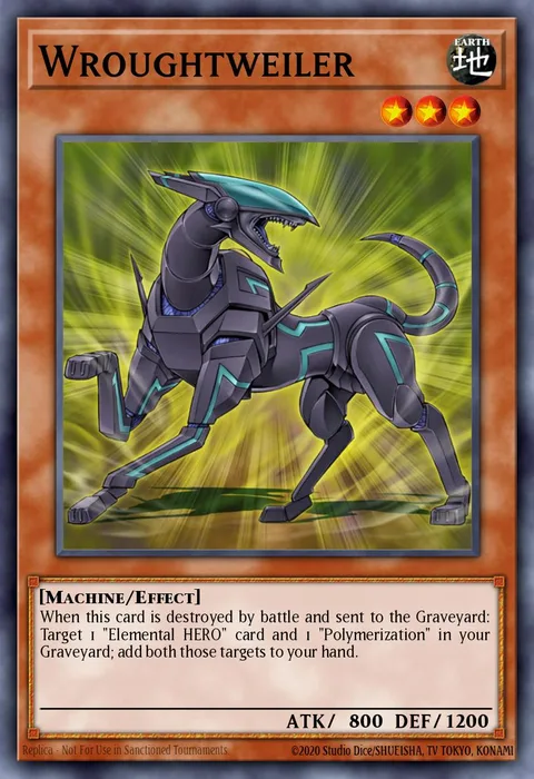 Wroughtweiler trading card