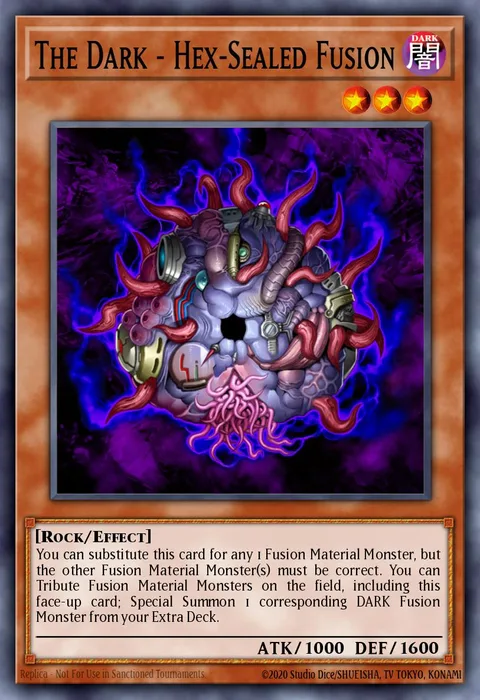 The Dark - Hex-Sealed Fusion trading card